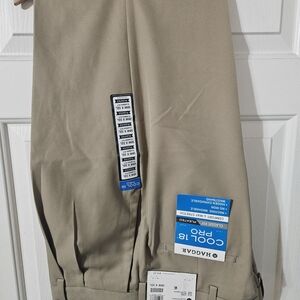 Haggar Men's Tan Pants